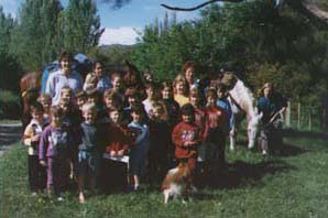Children at the Otiwhiti School